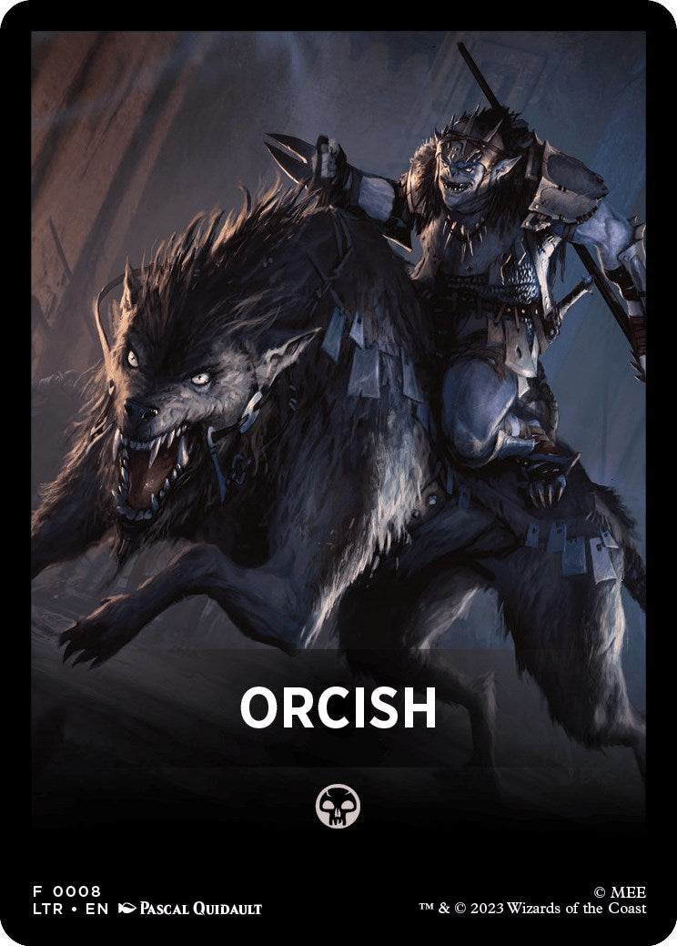 Orcish Theme Card [The Lord of the Rings: Tales of Middle-Earth] | Tabernacle Games