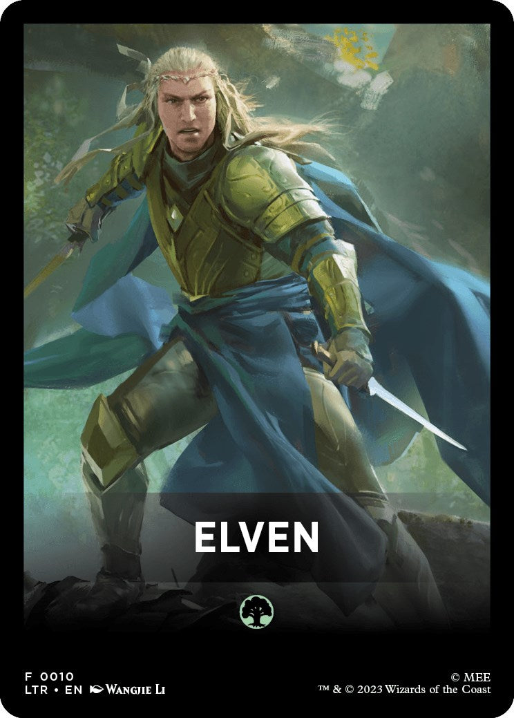Elven Theme Card [The Lord of the Rings: Tales of Middle-Earth] | Tabernacle Games