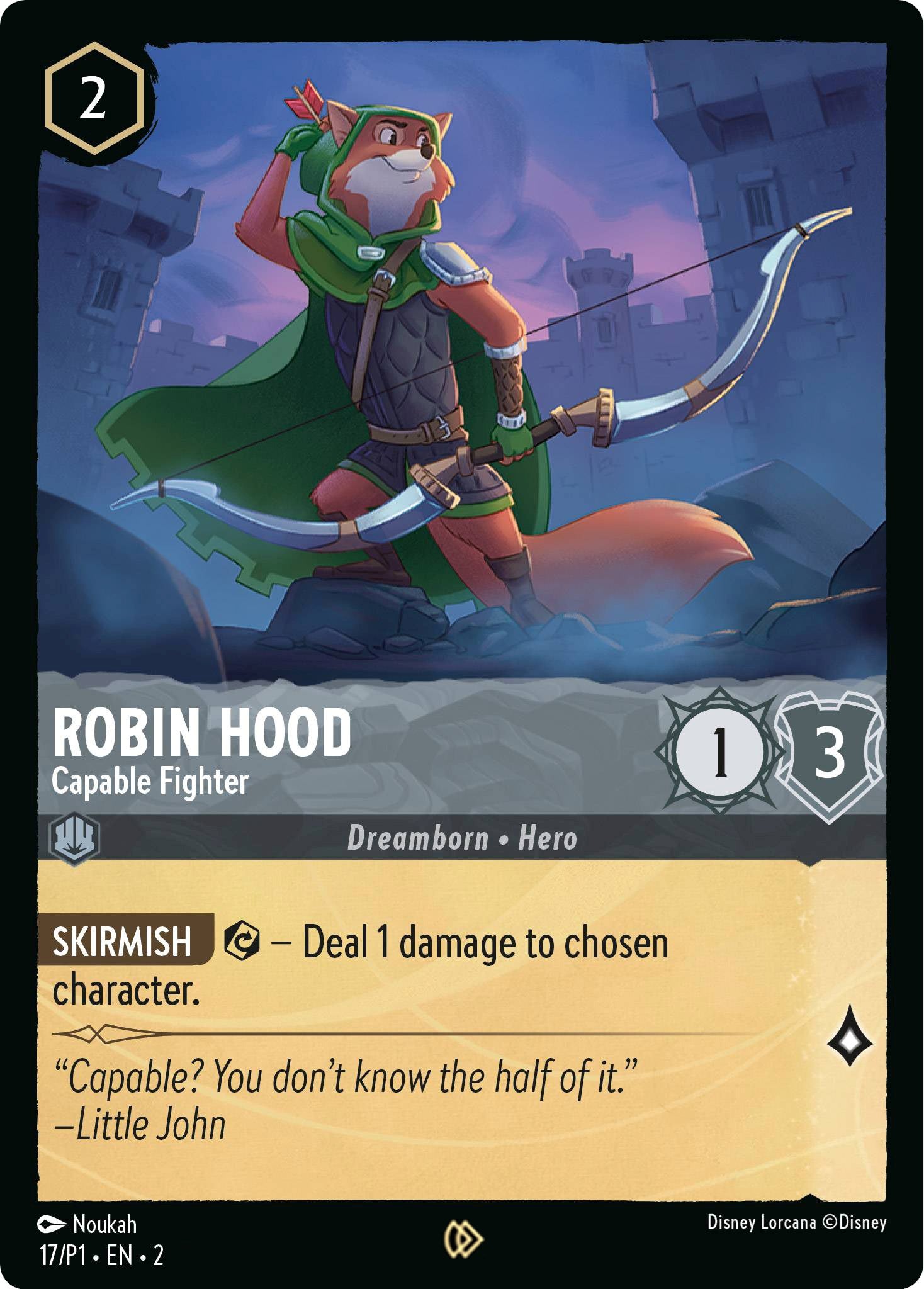 Robin Hood - Capable Fighter (17) [Promo Cards] | Tabernacle Games