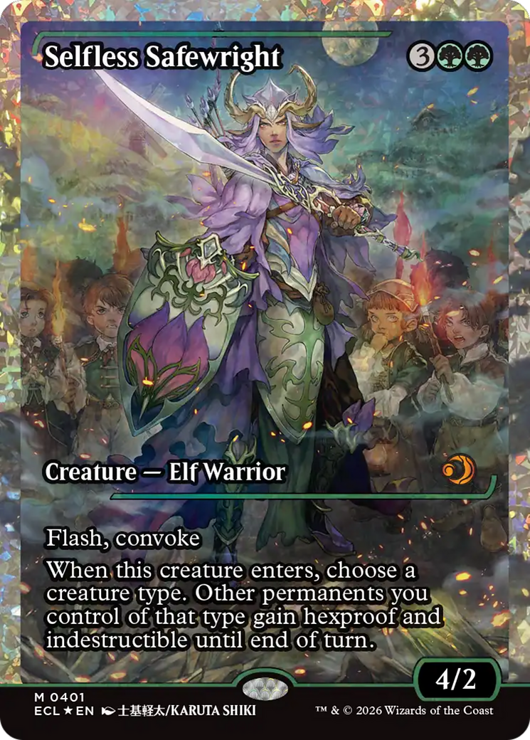 Selfless Safewright (Showcase) (Fracture Foil) [Lorwyn Eclipsed] | Tabernacle Games