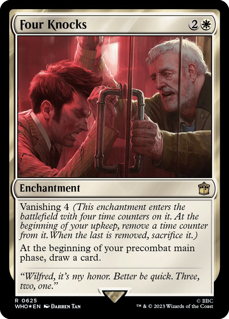 Four Knocks (Surge Foil) [Doctor Who] | Tabernacle Games