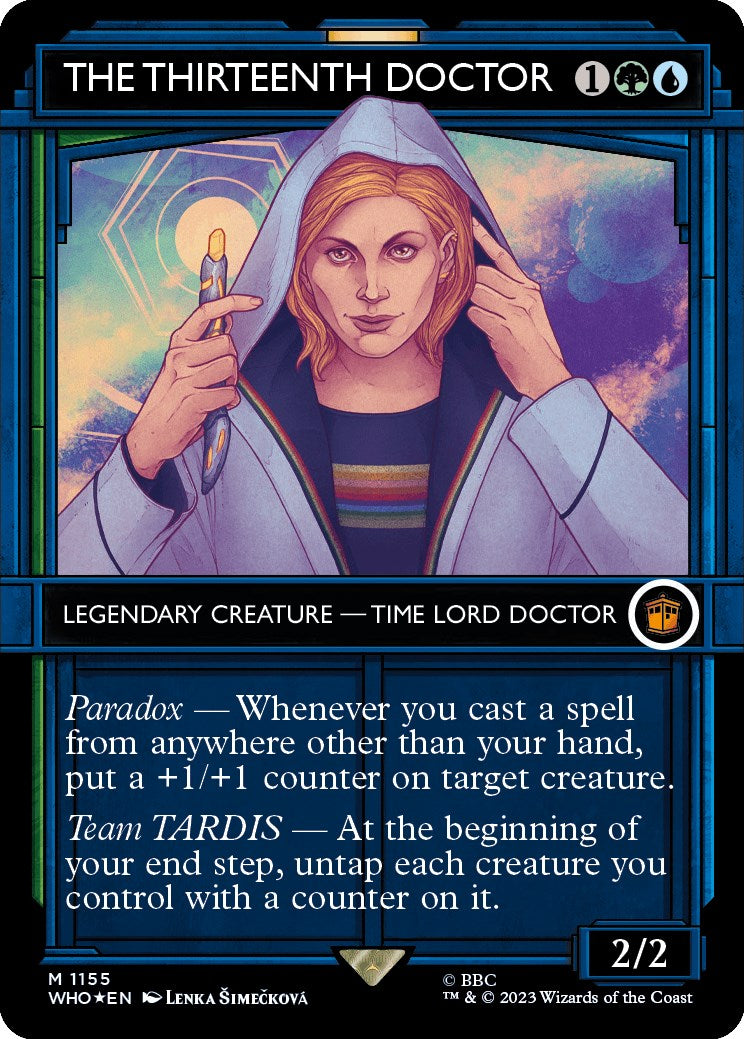 The Thirteenth Doctor (Showcase) (Surge Foil) [Doctor Who] | Tabernacle Games