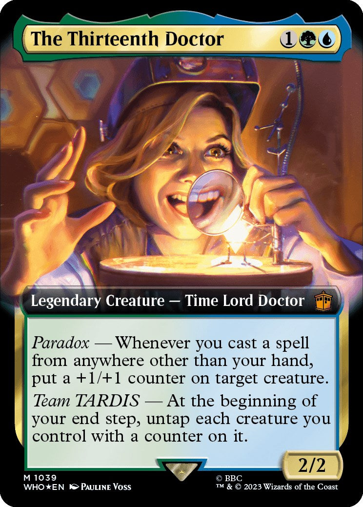 The Thirteenth Doctor (Extended Art) (Surge Foil) [Doctor Who] | Tabernacle Games