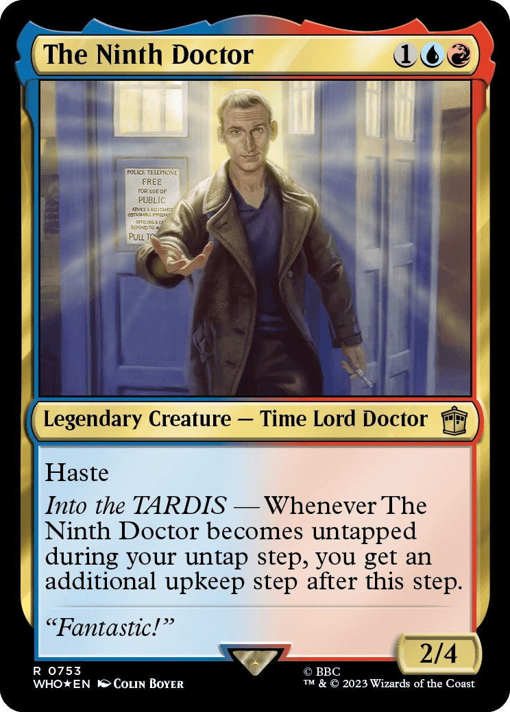 The Ninth Doctor (Surge Foil) [Doctor Who] | Tabernacle Games