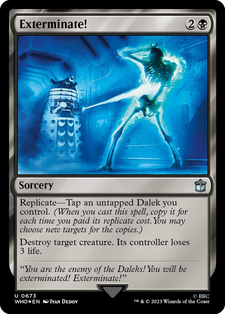 Exterminate! (Surge Foil) [Doctor Who] | Tabernacle Games