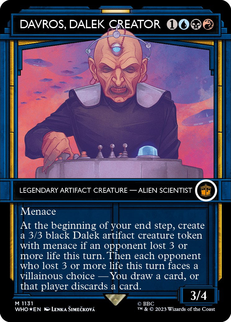Davros, Dalek Creator (Showcase) (Surge Foil) [Doctor Who] | Tabernacle Games