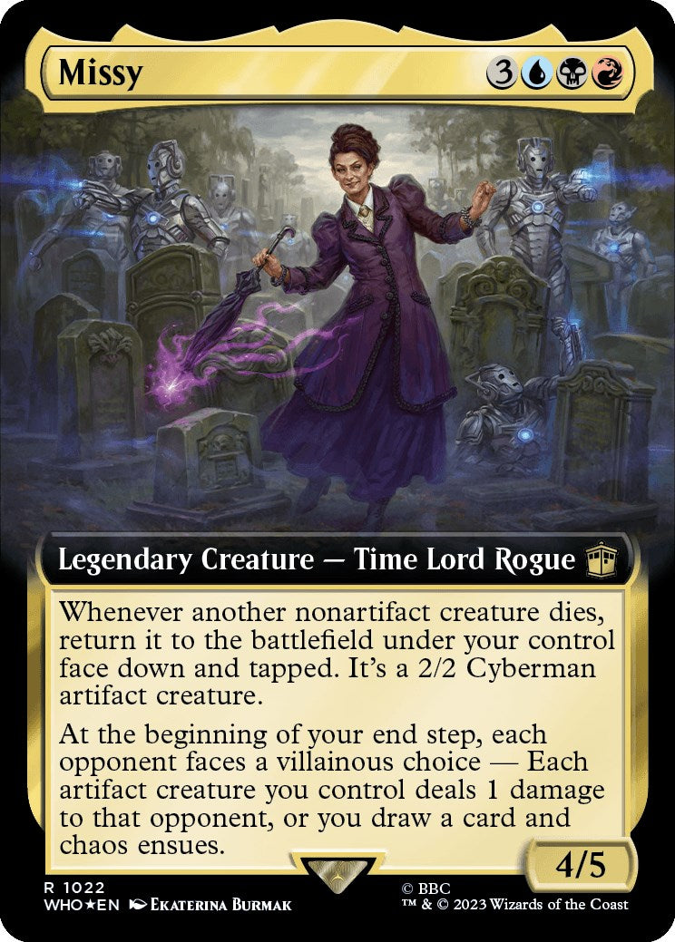 Missy (Extended Art) (Surge Foil) [Doctor Who] | Tabernacle Games