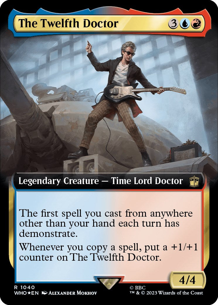 The Twelfth Doctor (Extended Art) (Surge Foil) [Doctor Who] | Tabernacle Games