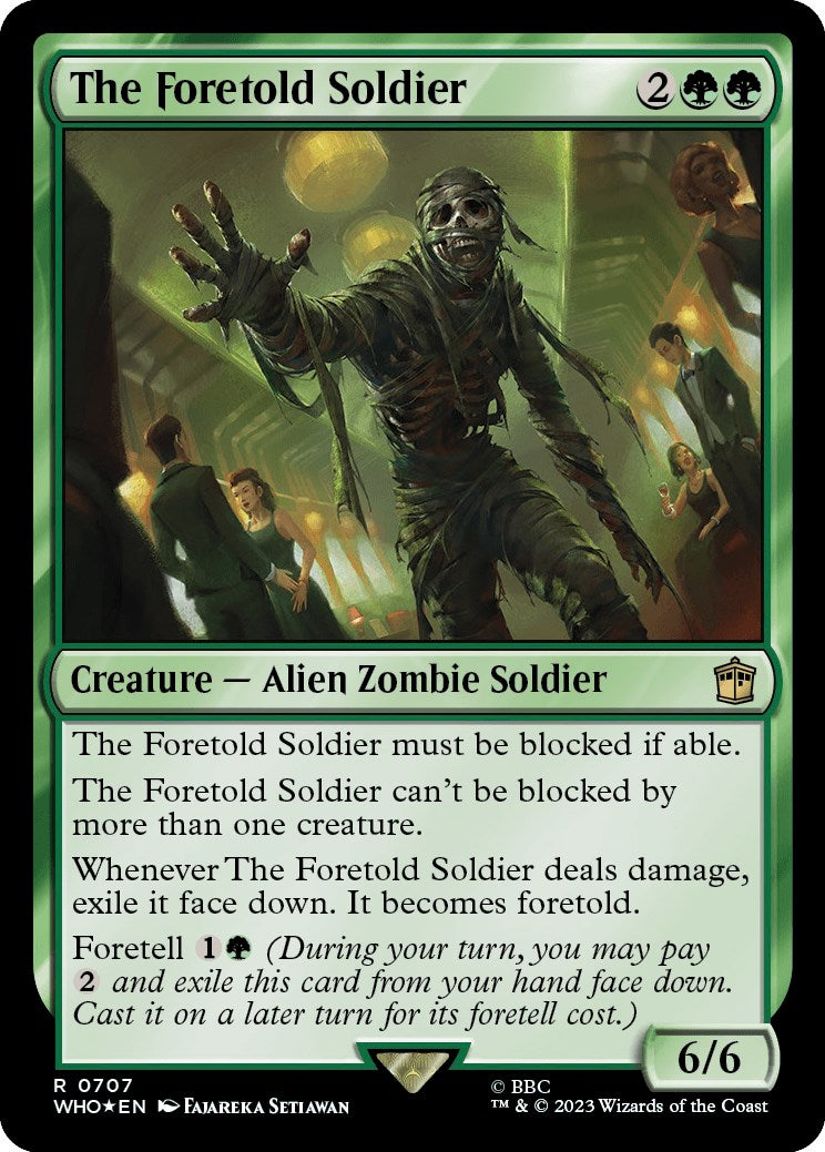 The Foretold Soldier (Surge Foil) [Doctor Who] | Tabernacle Games