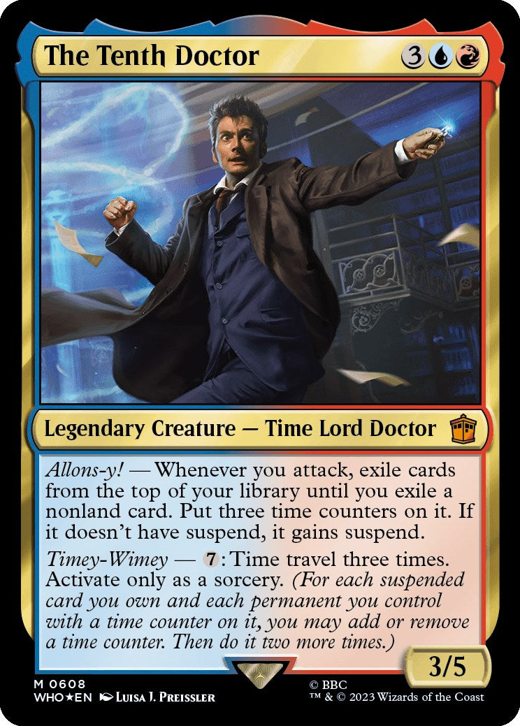 The Tenth Doctor (Surge Foil) [Doctor Who] | Tabernacle Games