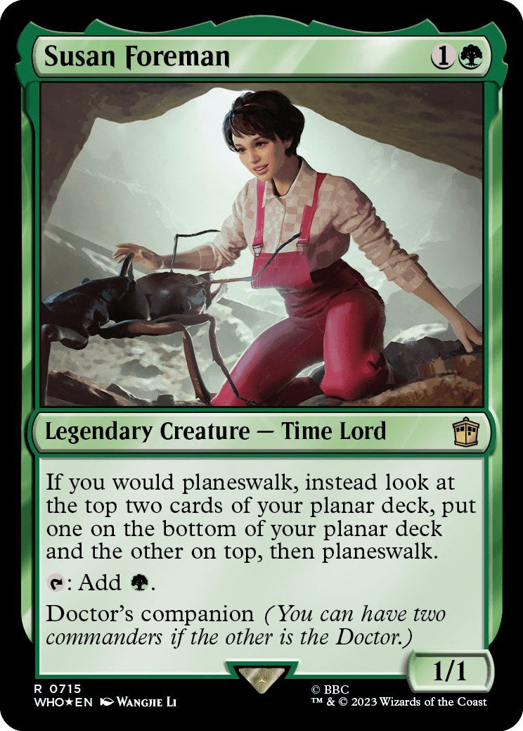 Susan Foreman (Surge Foil) [Doctor Who] | Tabernacle Games