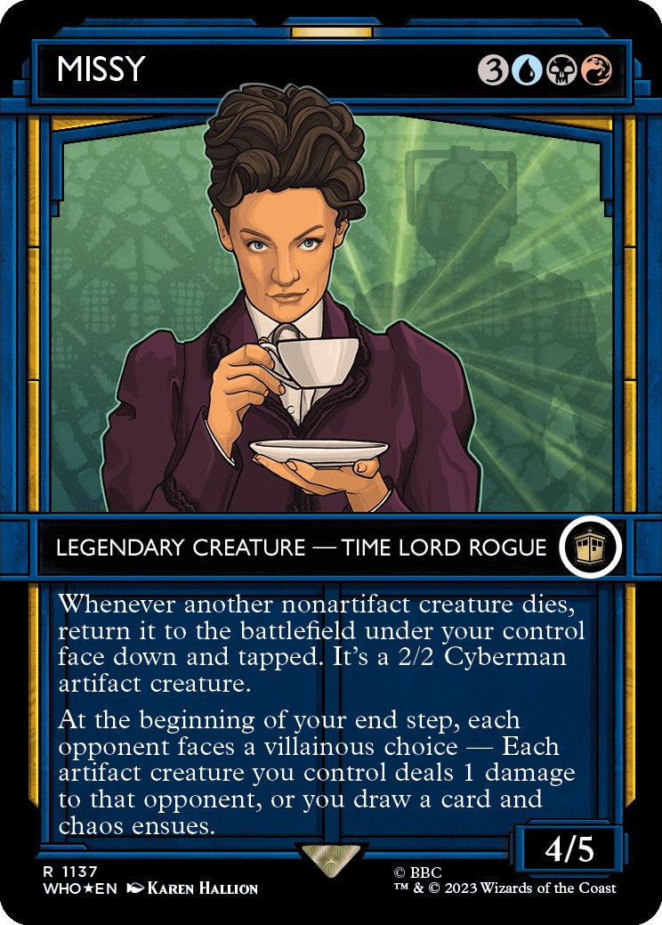 Missy (Showcase) (Surge Foil) [Doctor Who] | Tabernacle Games