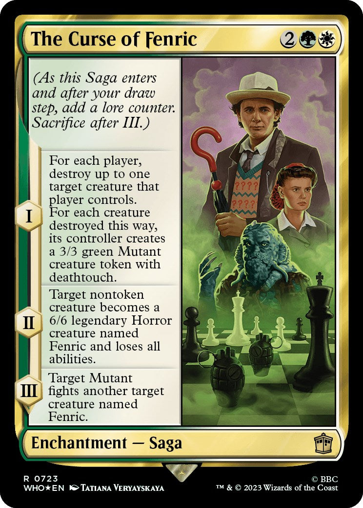 The Curse of Fenric (Surge Foil) [Doctor Who] | Tabernacle Games