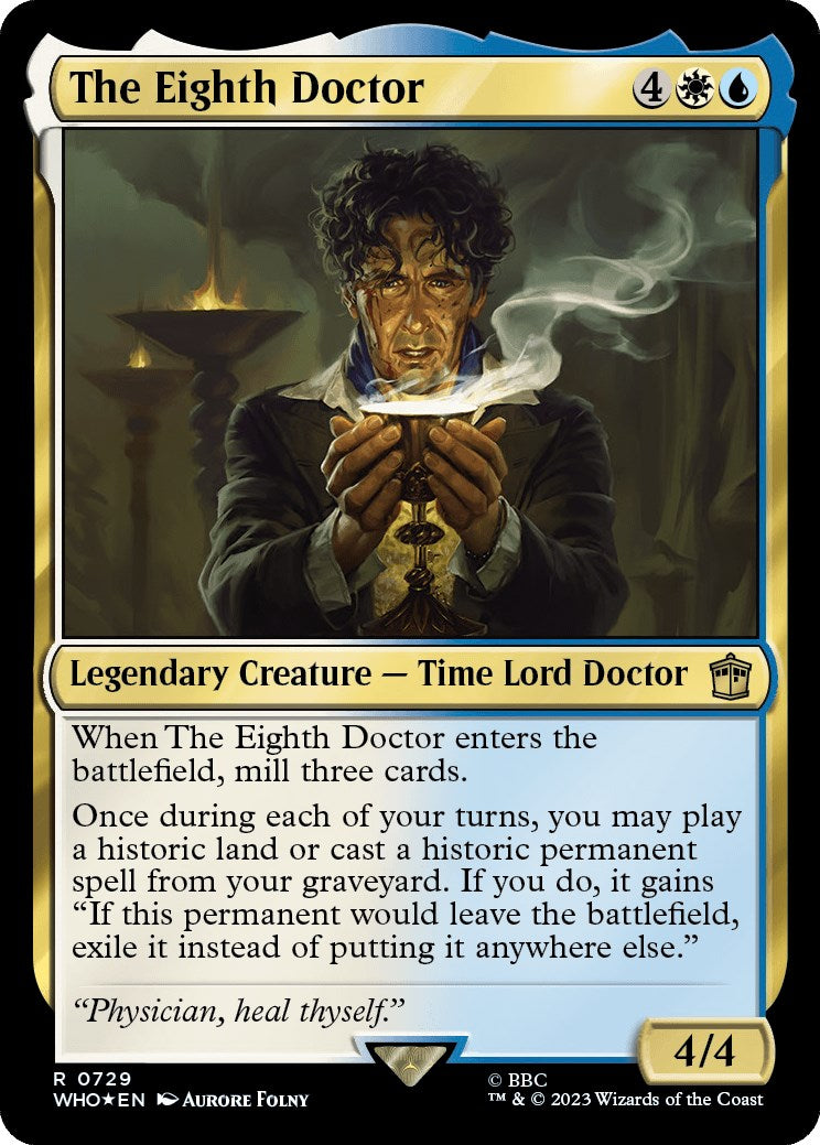 The Eighth Doctor (Surge Foil) [Doctor Who] | Tabernacle Games