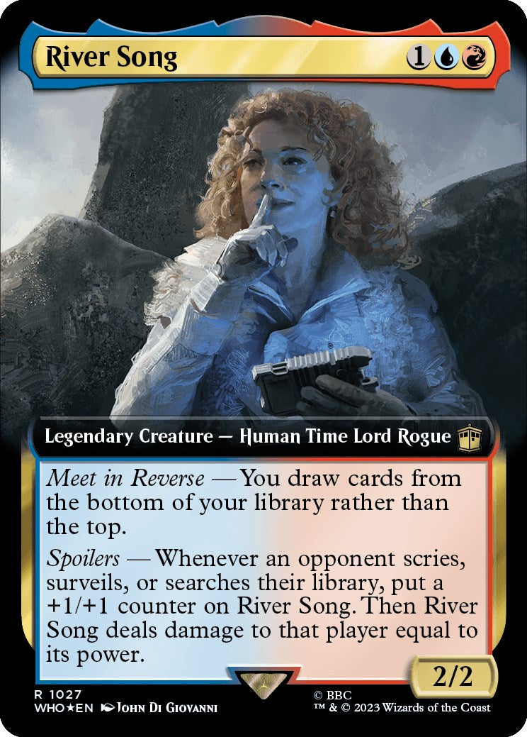 River Song (Extended Art) (Surge Foil) [Doctor Who] | Tabernacle Games