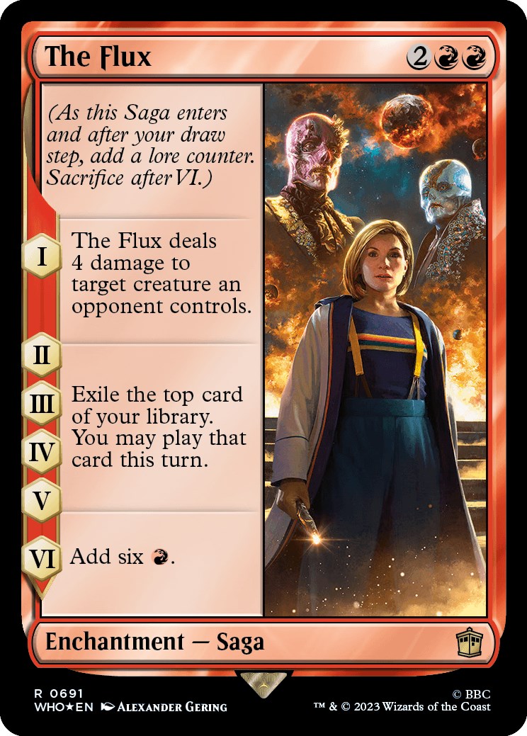 The Flux (Surge Foil) [Doctor Who] | Tabernacle Games