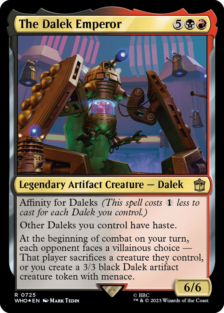 The Dalek Emperor (Surge Foil) [Doctor Who] | Tabernacle Games