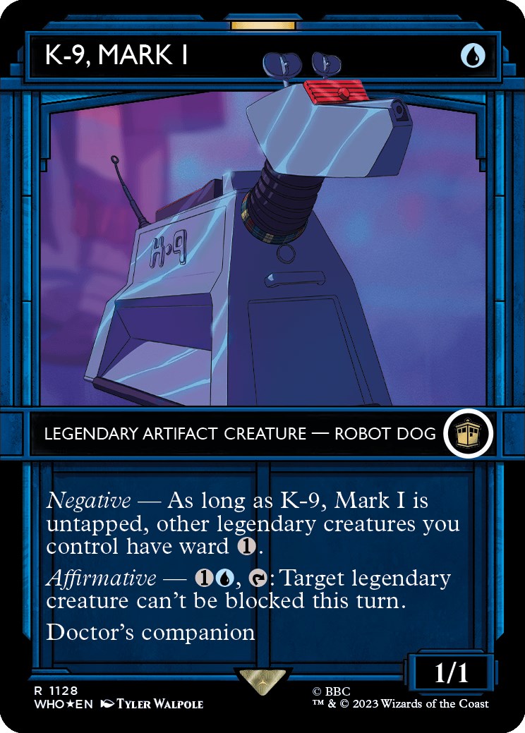 K-9, Mark I (Showcase) (Surge Foil) [Doctor Who] | Tabernacle Games