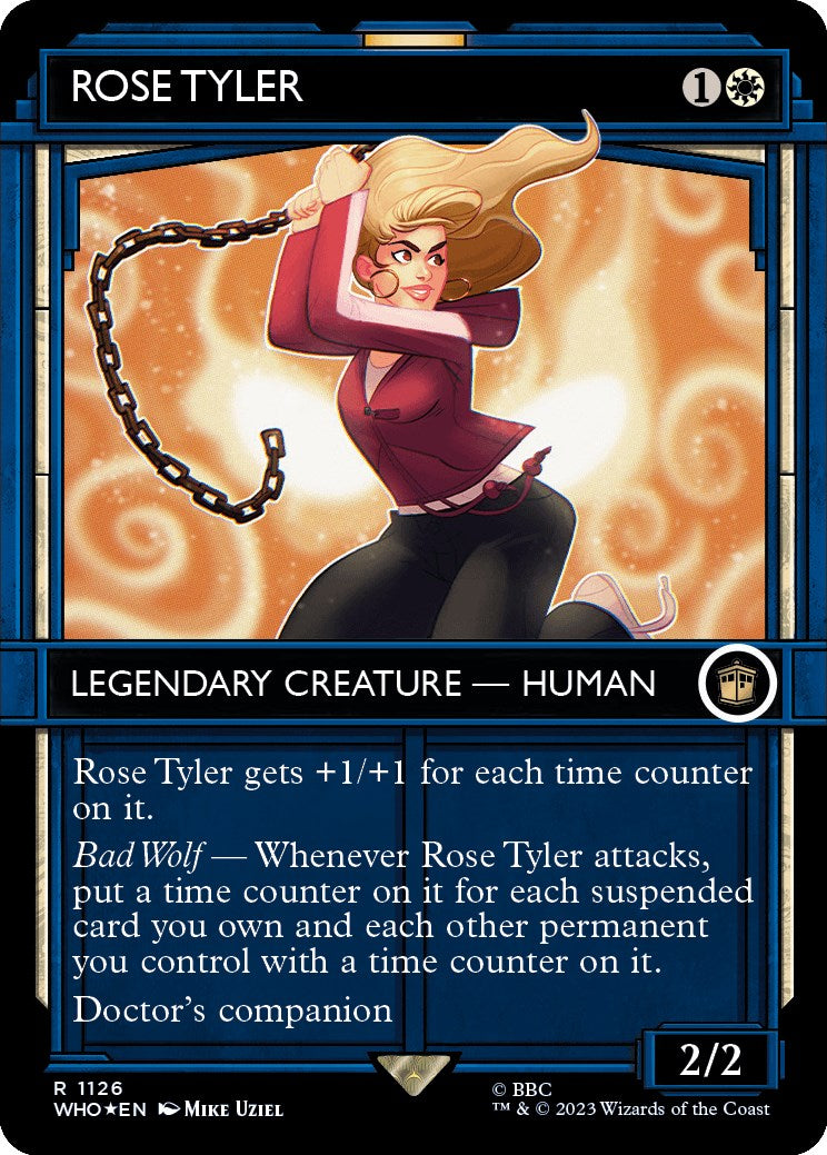 Rose Tyler (Showcase) (Surge Foil) [Doctor Who] | Tabernacle Games