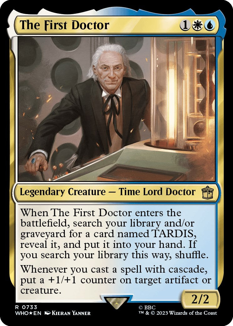 The First Doctor (Surge Foil) [Doctor Who] | Tabernacle Games