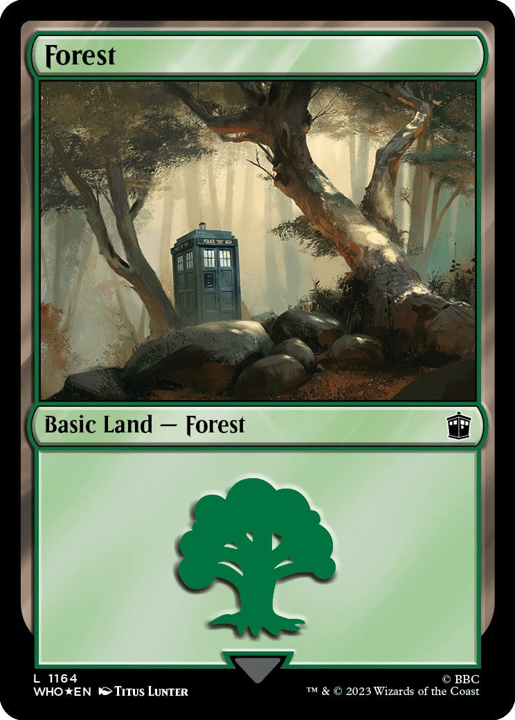 Forest (1164) (Surge Foil) [Doctor Who] | Tabernacle Games