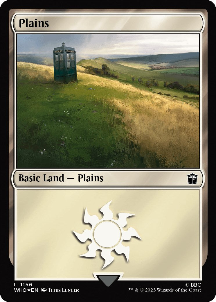 Plains (1156) (Surge Foil) [Doctor Who] | Tabernacle Games