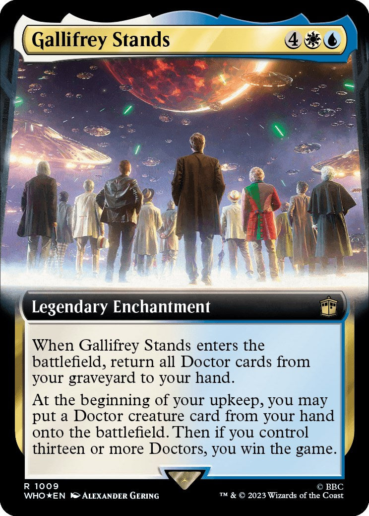 Gallifrey Stands (Extended Art) (Surge Foil) [Doctor Who] | Tabernacle Games