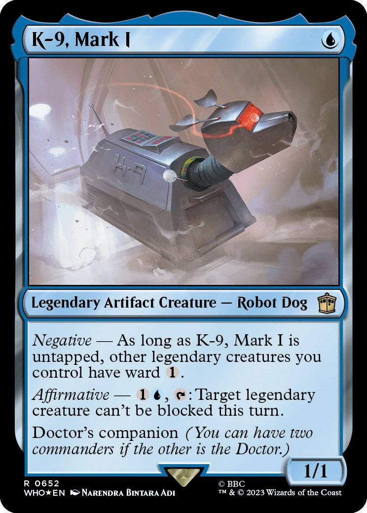 K-9, Mark I (Surge Foil) [Doctor Who] | Tabernacle Games