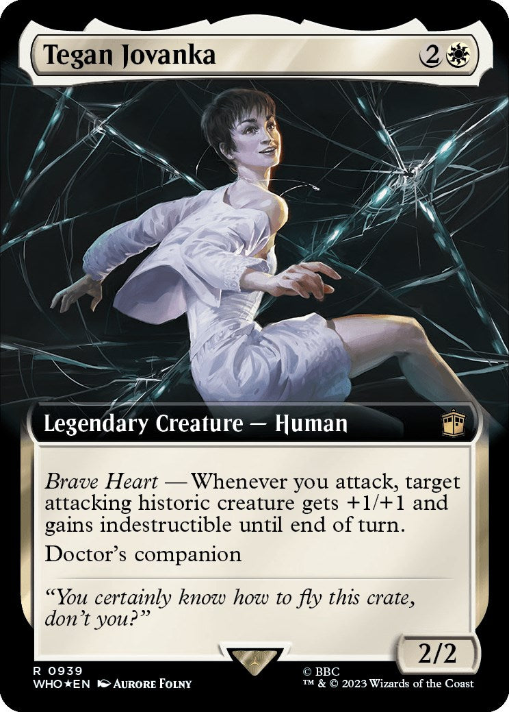 Tegan Jovanka (Extended Art) (Surge Foil) [Doctor Who] | Tabernacle Games