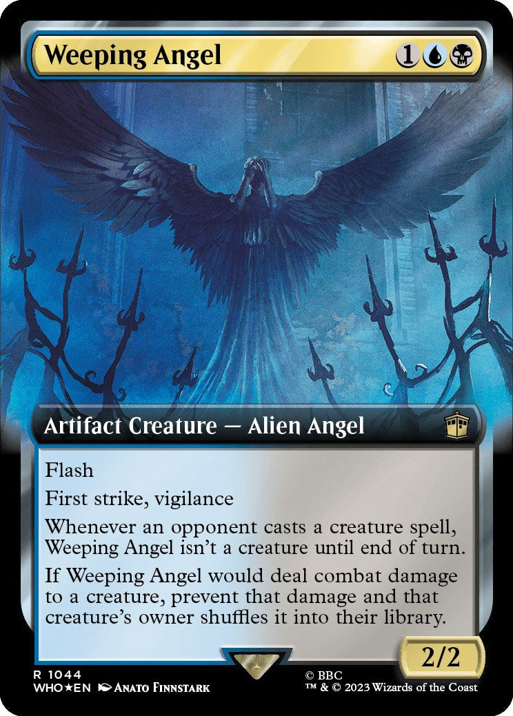 Weeping Angel (Extended Art) (Surge Foil) [Doctor Who] | Tabernacle Games