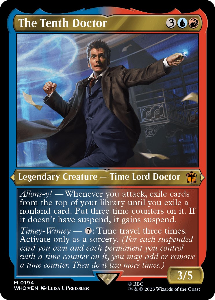 The Tenth Doctor (Display Commander) [Doctor Who] | Tabernacle Games