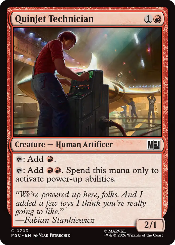 Quinjet Technician [Marvel Super Heroes Commander] | Tabernacle Games