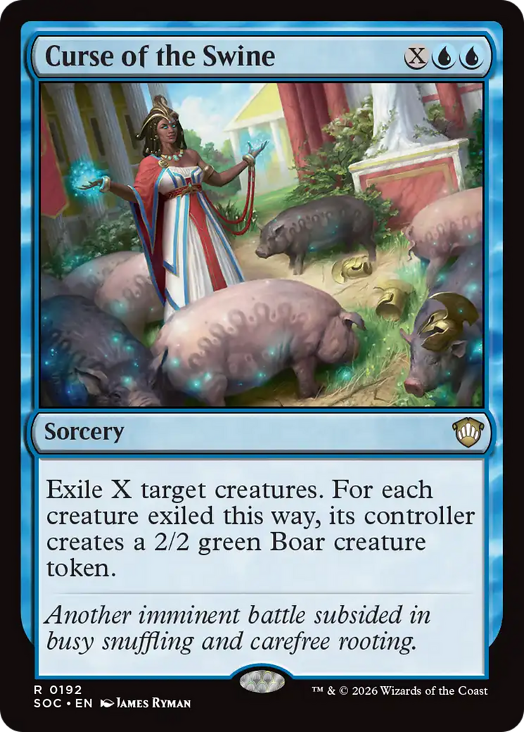 Curse of the Swine [Secrets of Strixhaven Commander] | Tabernacle Games