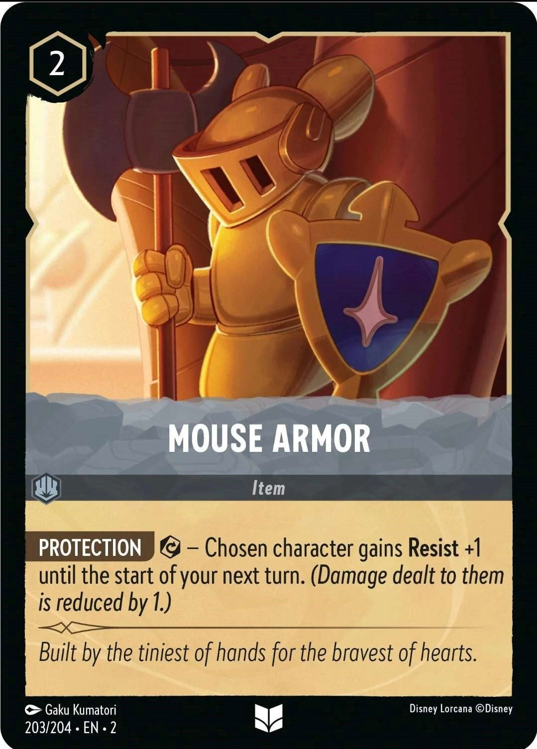 Mouse Armor (203/204) [Rise of the Floodborn] | Tabernacle Games