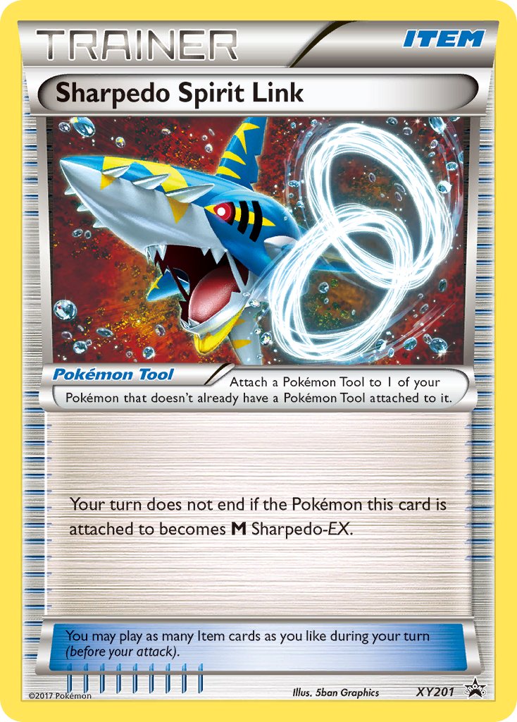 Sharpedo Spirit Link (XY201) [XY: Black Star Promos] | Tabernacle Games