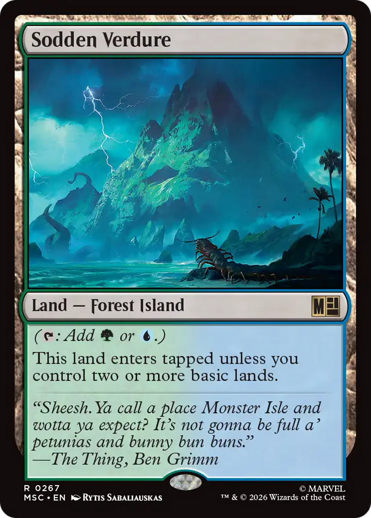 Sodden Verdure [Marvel Super Heroes Commander] | Tabernacle Games