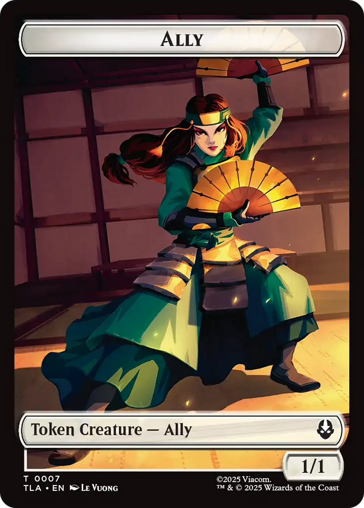 Ally (0007) // Spirit Double-Sided Token [Avatar: The Last Airbender Tokens] | Tabernacle Games