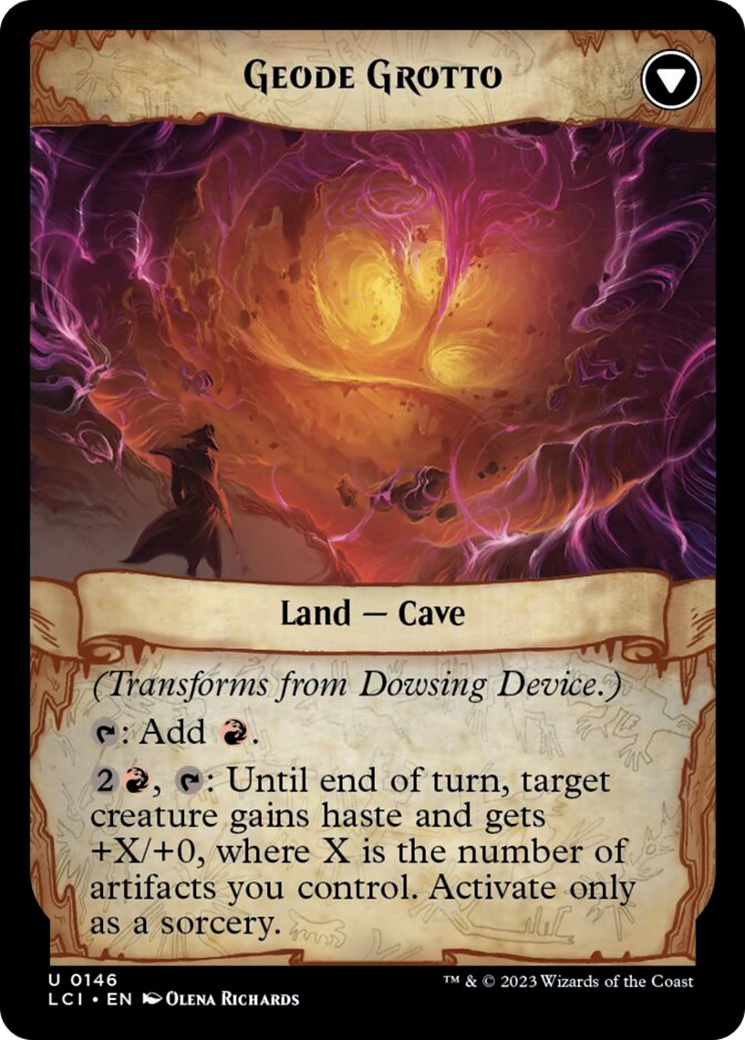 Dowsing Device // Geode Grotto [The Lost Caverns of Ixalan] | Tabernacle Games