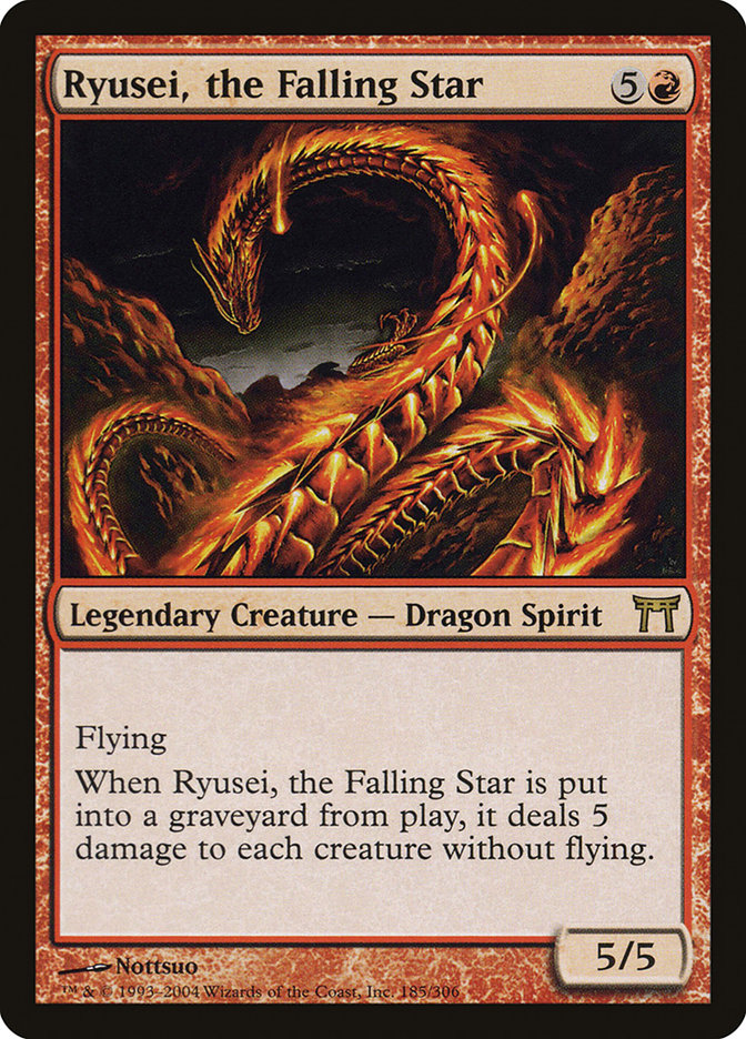 Ryusei, the Falling Star [Champions of Kamigawa] | Tabernacle Games