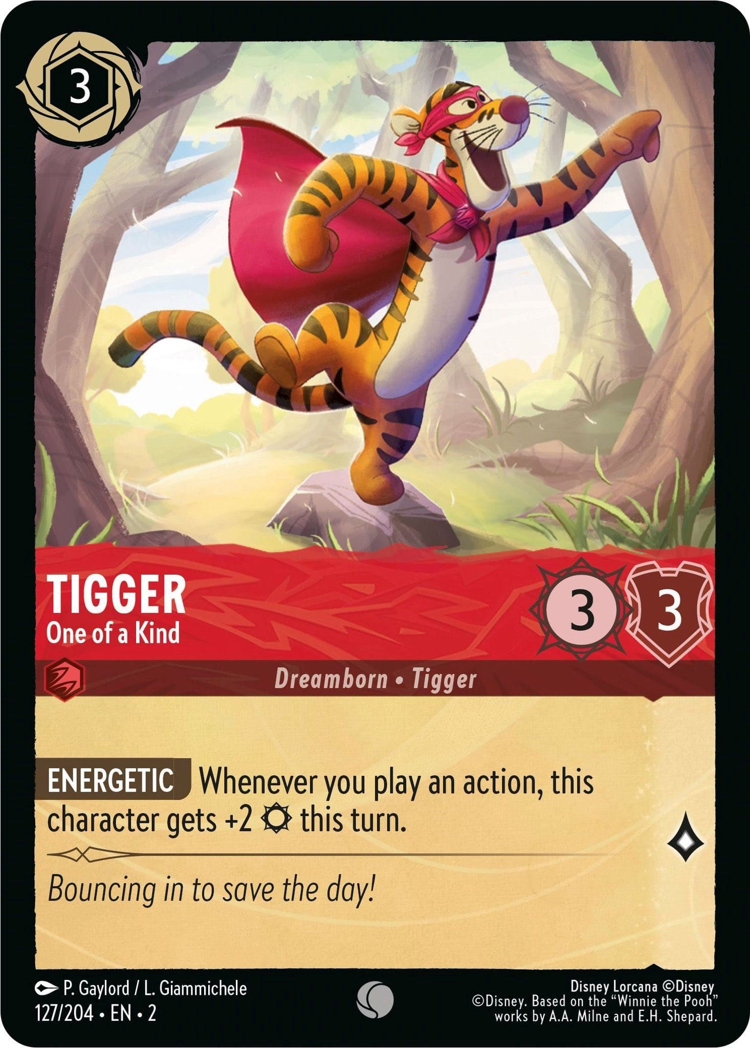 Tigger - One of a Kind (127/204) [Rise of the Floodborn] | Tabernacle Games