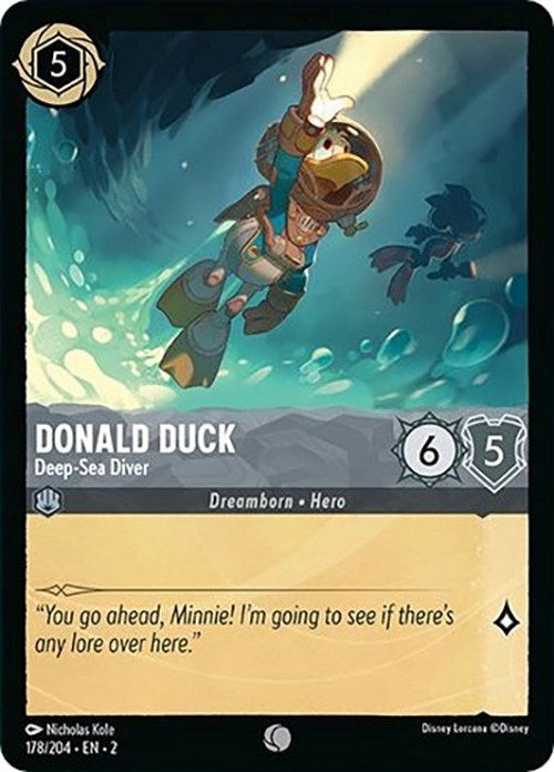 Donald Duck - Deep-Sea Diver (178/204) [Rise of the Floodborn] | Tabernacle Games