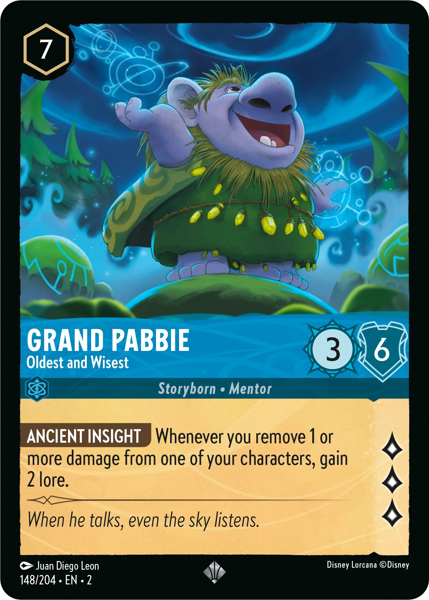 Grand Pabbie - Oldest and Wisest (148/204) [Rise of the Floodborn] | Tabernacle Games