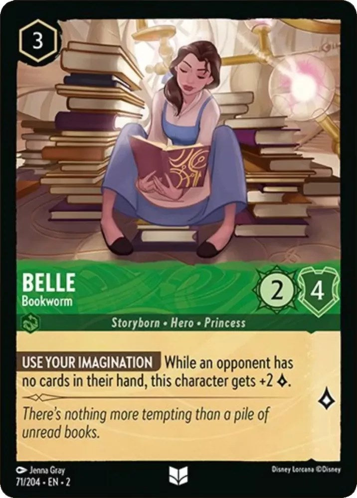 Belle - Bookworm (71/204) [Rise of the Floodborn] | Tabernacle Games