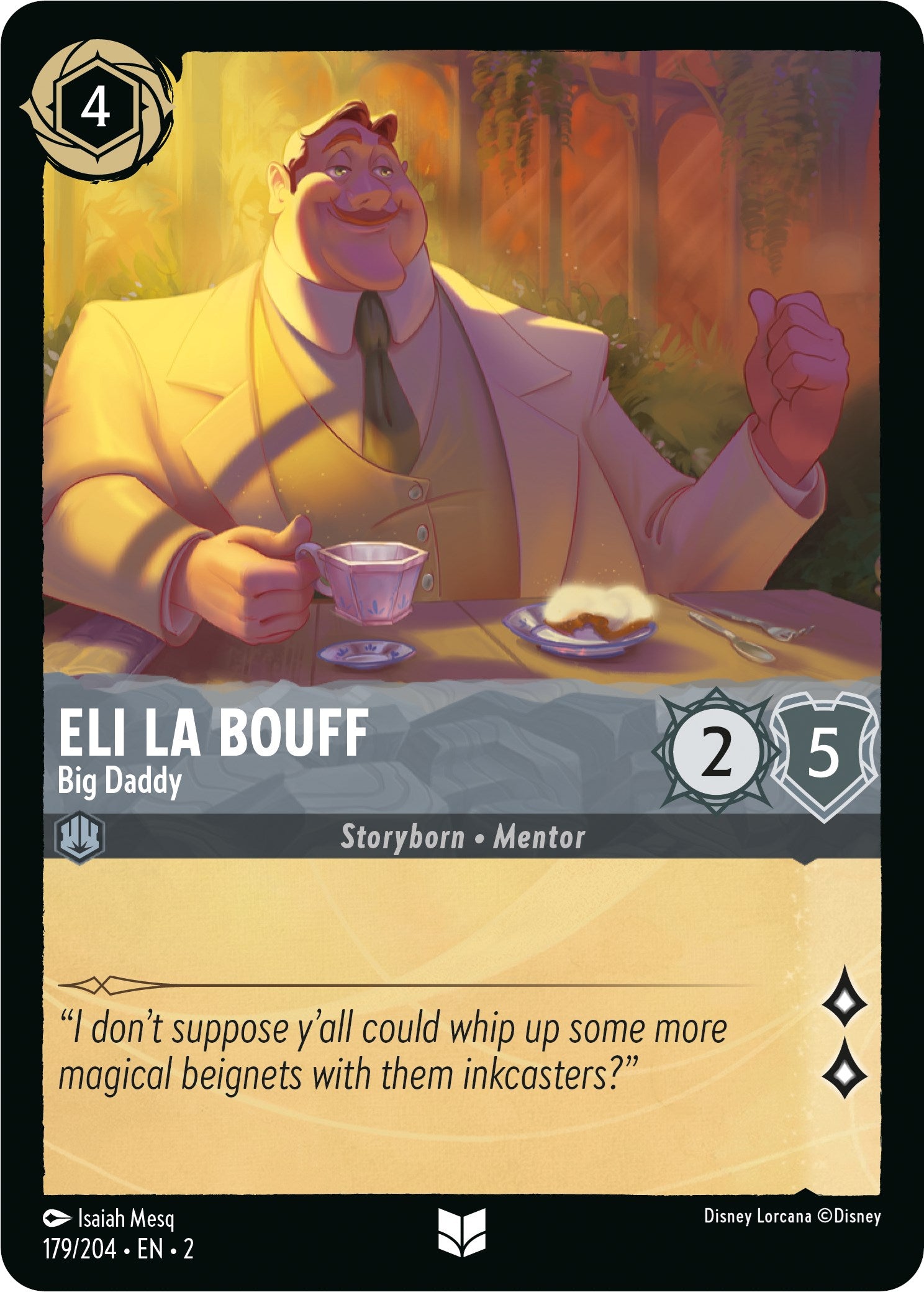 Eli La Bouff - Big Daddy (179/204) [Rise of the Floodborn] | Tabernacle Games