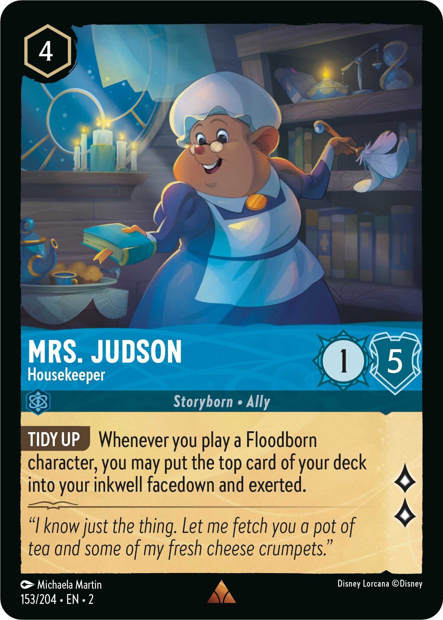 Mrs. Judson - Housekeeper (153/204) [Rise of the Floodborn] | Tabernacle Games