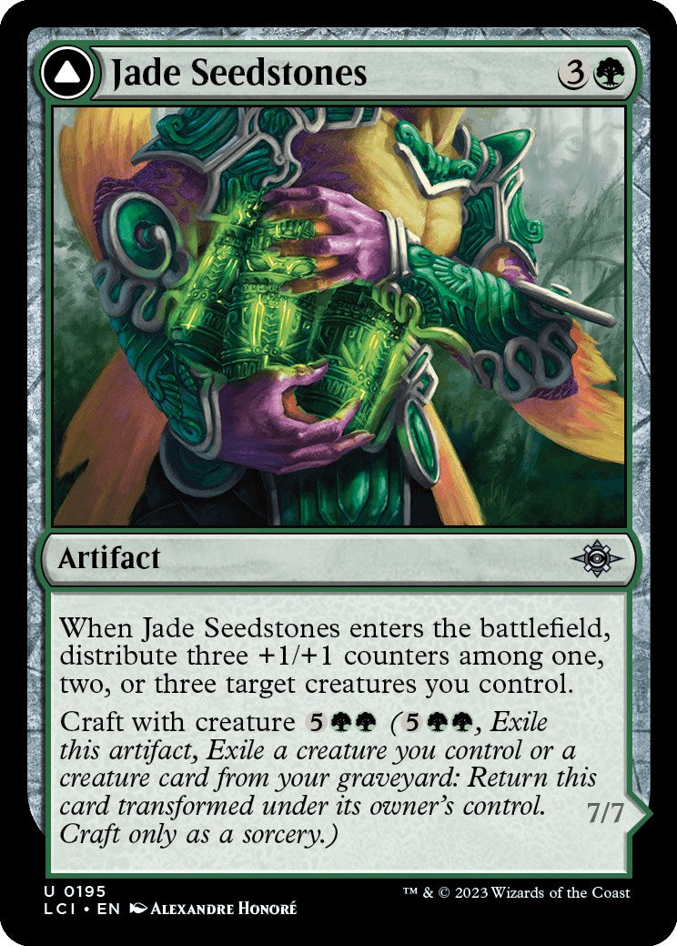 Jade Seedstones [The Lost Caverns of Ixalan] | Tabernacle Games