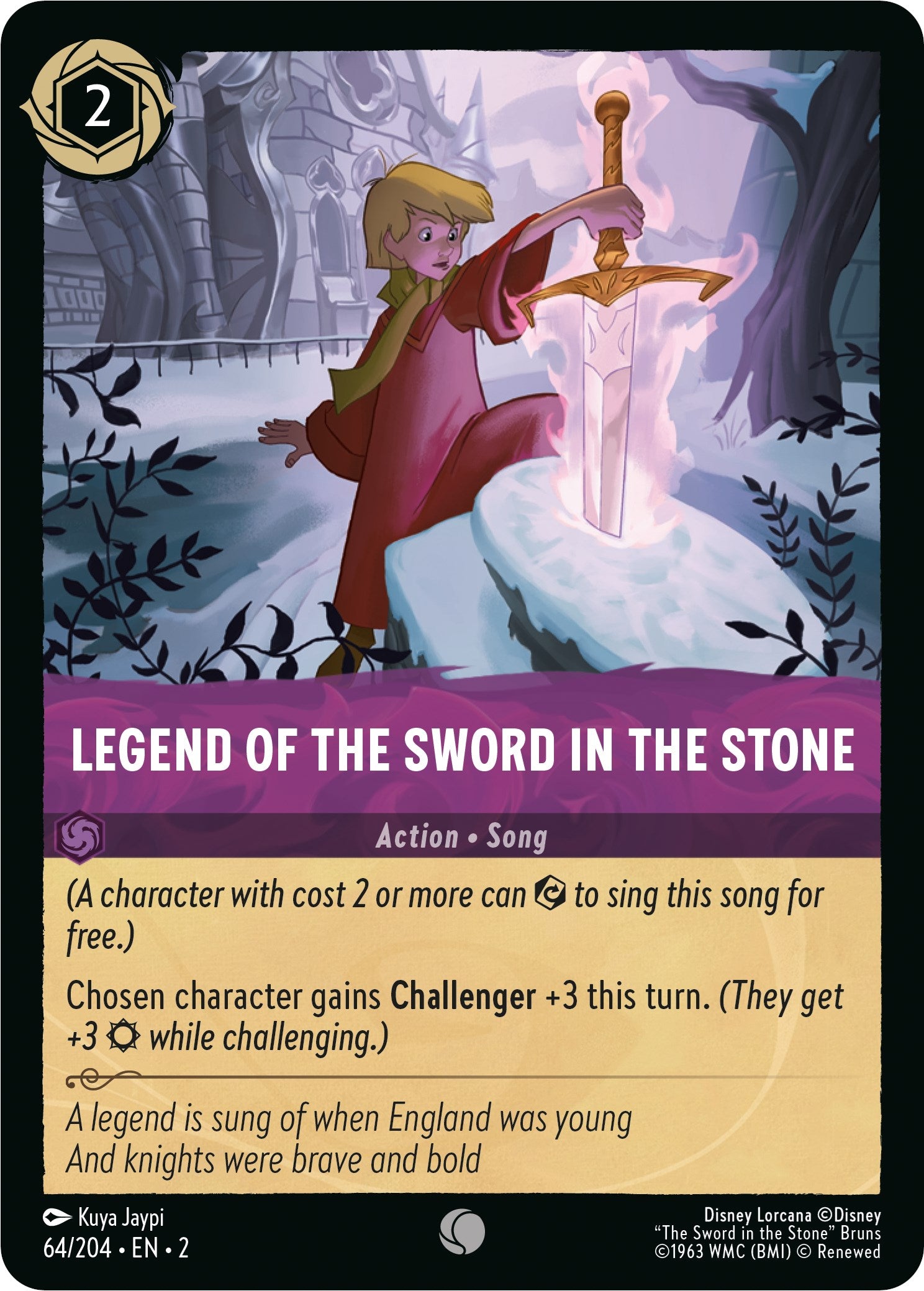 Legend of the Sword in the Stone (64/204) [Rise of the Floodborn] | Tabernacle Games