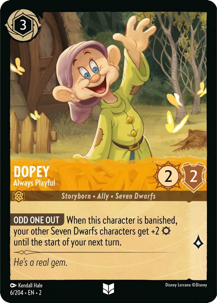 Dopey - Always Playful (6/204) [Rise of the Floodborn] | Tabernacle Games