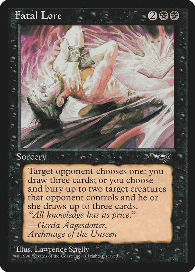 Fatal Lore [Alliances] | Tabernacle Games