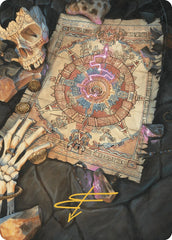 Map Token Art Card (Gold-Stamped Signature) [The Lost Caverns of Ixalan Art Series] | Tabernacle Games